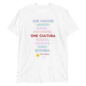 Asia Pacific Islands Culture Language Short-Sleeve Unisex T-Shirt