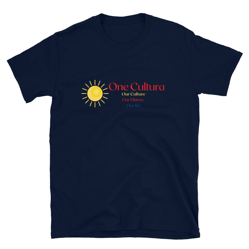 One Cultura Logo Short-Sleeve Unisex T-Shirt