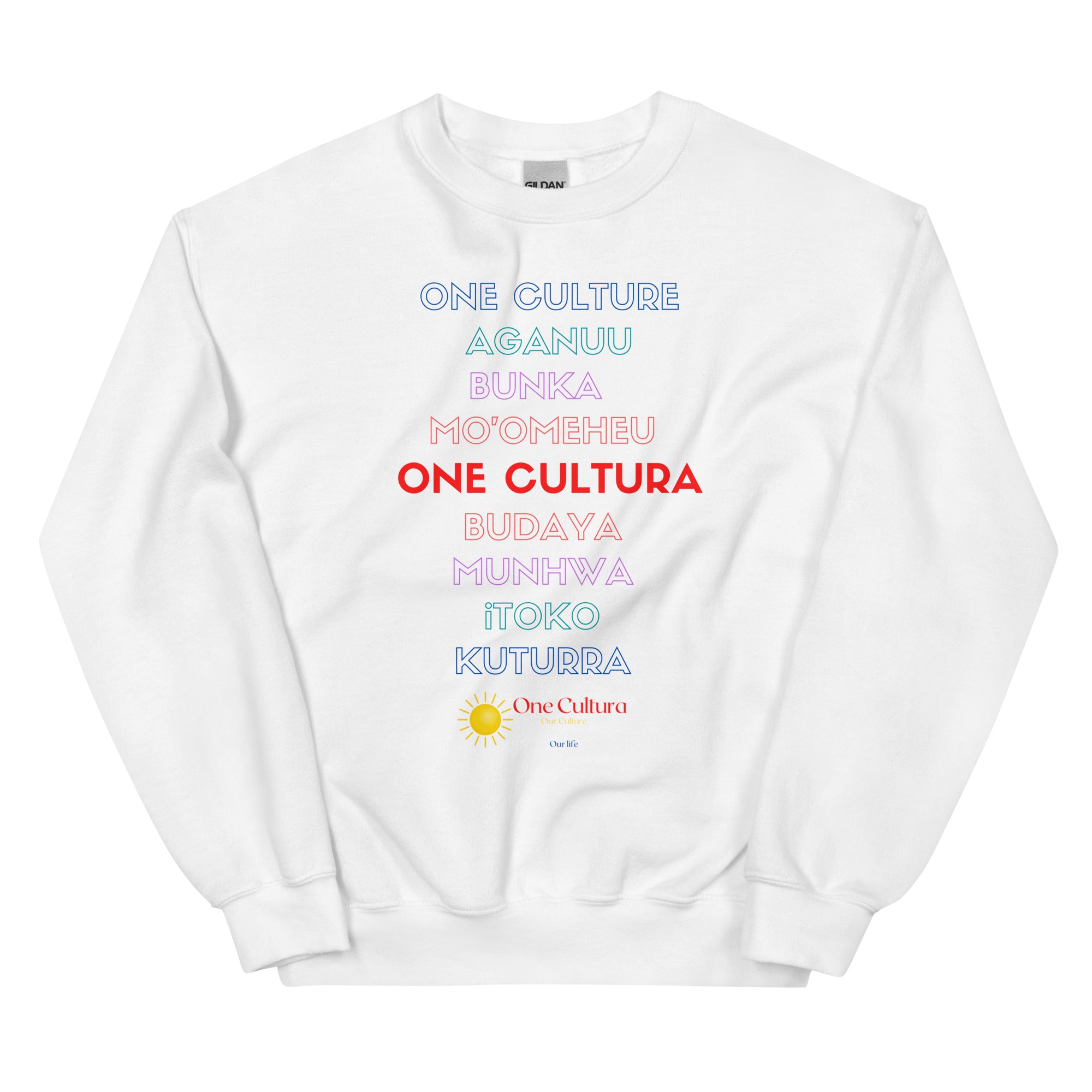 Asia Pacific Islands Culture Language Unisex Sweater